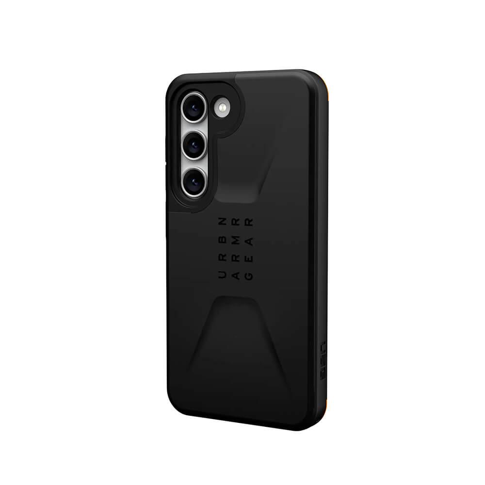 Удароустойчив хибриден кейс за Samsung Galaxy S23 - Urban Armor Gear Civilian Case (черен) | JAR Computers Удароустойчив хибриден кейс за Samsung Galaxy S23 - Urban Armor Gear Civilian Case (черен)