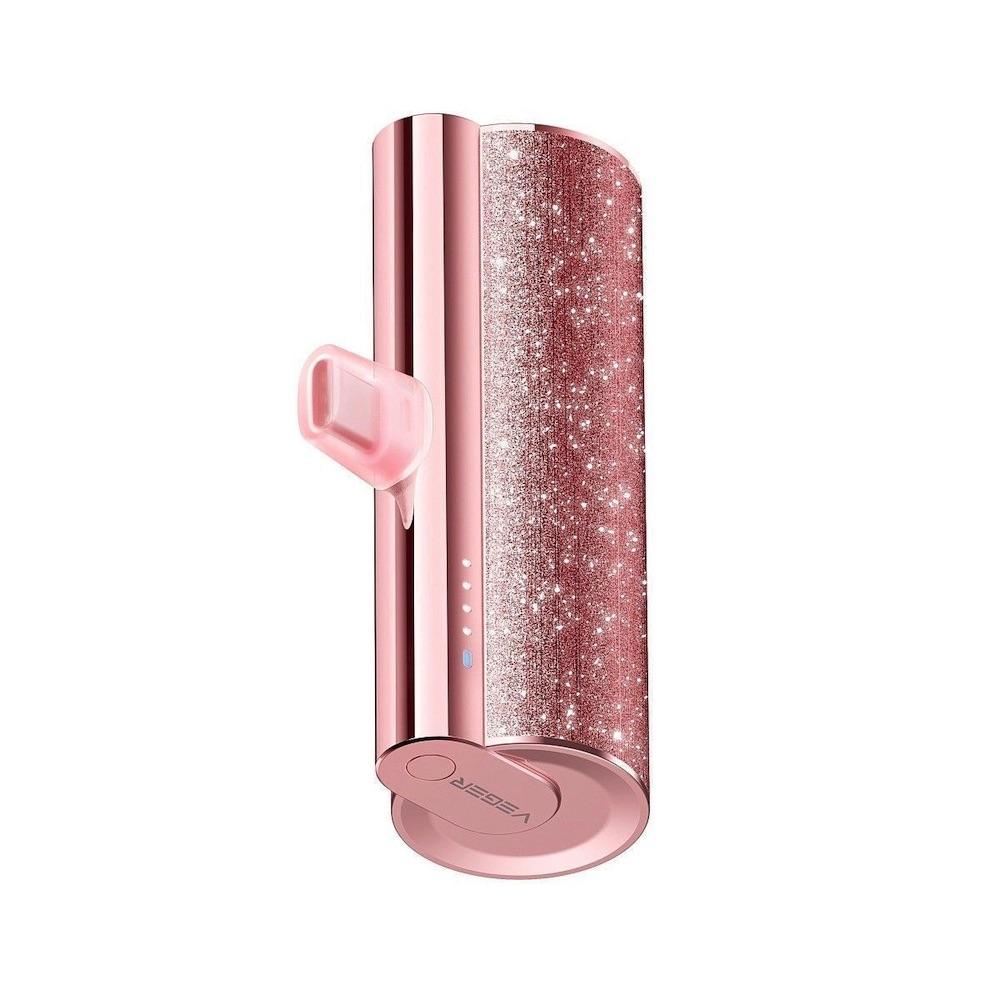 Външна батерия с USB-C конектор - Veger W0573 Lipstick-C Powerbank With USB-C Connector 5000mAh (розов) | JAR Computers Външна батерия с USB-C конектор - Veger W0573 Lipstick-C Powerbank With USB-C Connector 5000mAh (розов)