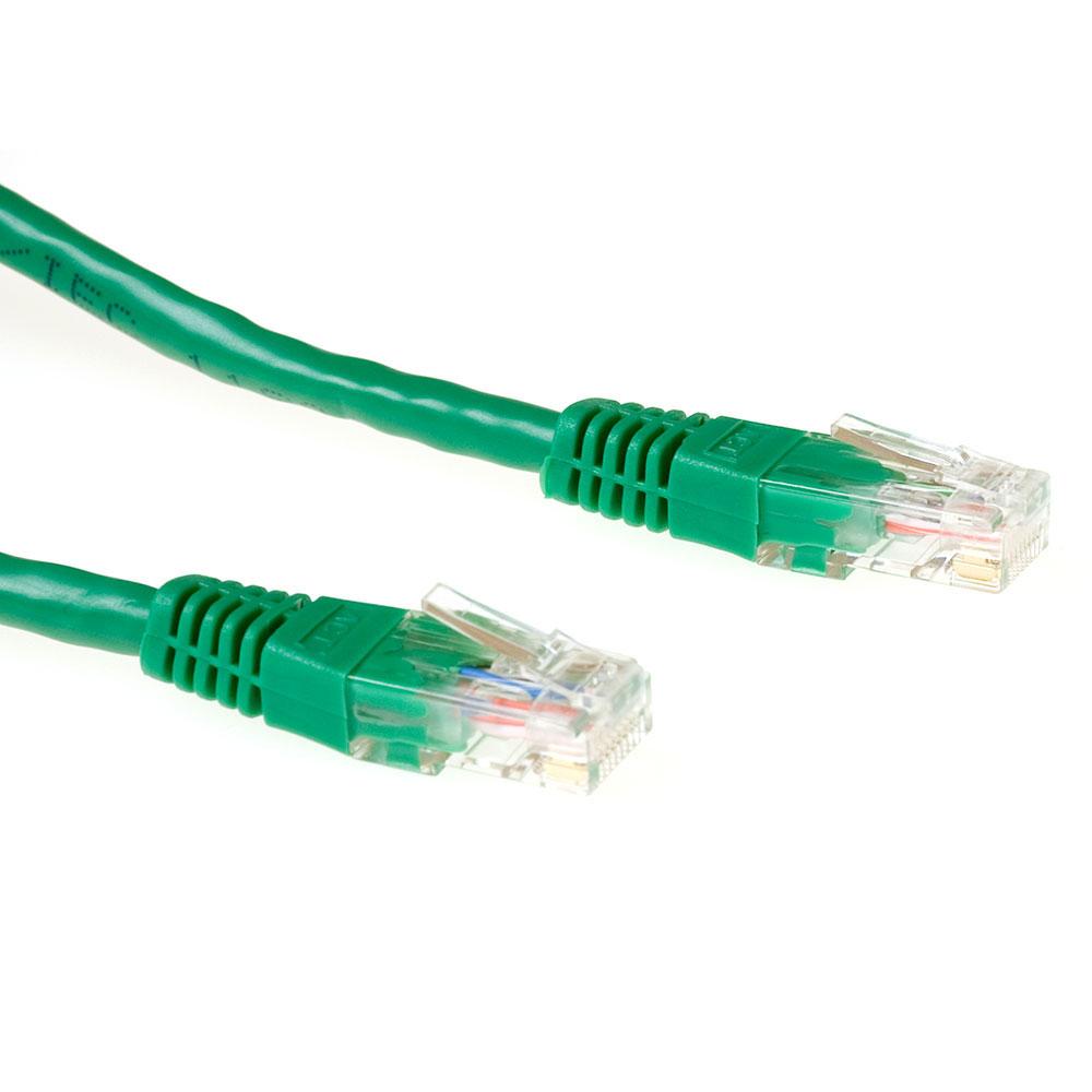 ACT IB8751 мрежов кабел Зелен 1,5 м Cat6