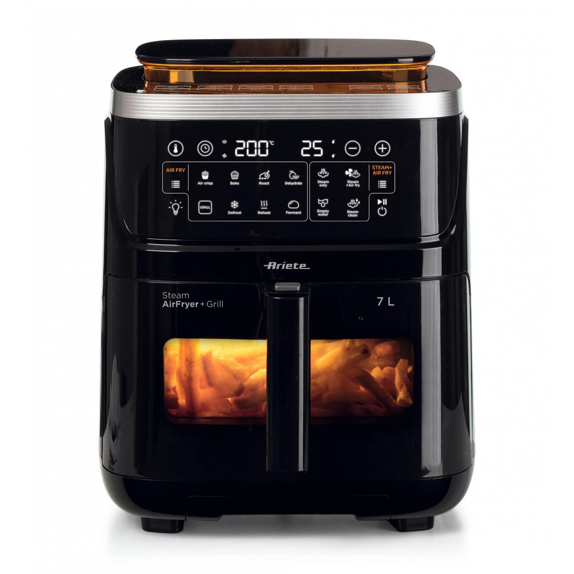 Ariete 4636/00 Единичен 7 Д Самостоятелен 1700 W Фритюрник с горещ въздух Черен | JAR Computers Ariete 4636/00 Единичен 7 Д Самостоятелен 1700 W Фритюрник с горещ въздух Черен