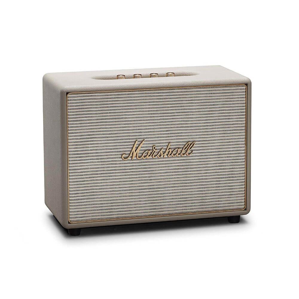 Безжичен аудиофилски спийкър с Bluetooth и 3.5 mm изход - Marshall Woburn Wi-Fi Multi-Room (кремав) | JAR Computers Безжичен аудиофилски спийкър с Bluetooth и 3.5 mm изход - Marshall Woburn Wi-Fi Multi-Room (кремав)