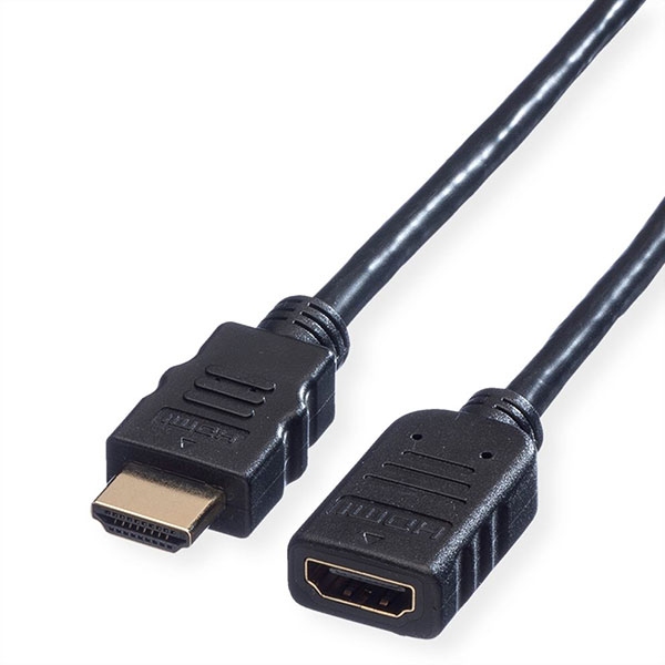 Cable HDMI M-F, v1.4, 1m, Value 11.99.5574 | JAR Computers Cable HDMI M-F, v1.4, 1m, Value 11.99.5574