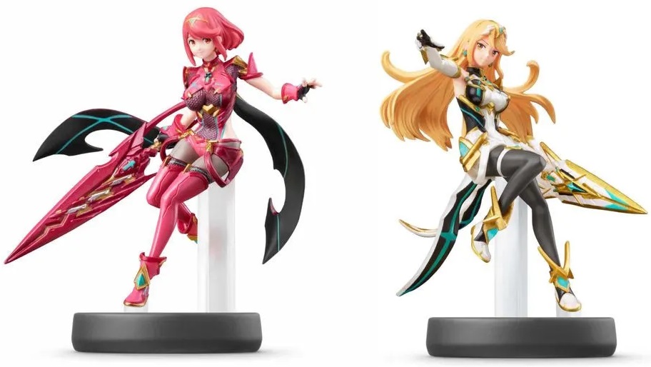 Фигура Nintendo amiibo - Pyra & Mythra 2 in 1 Pack [Xenoblade]