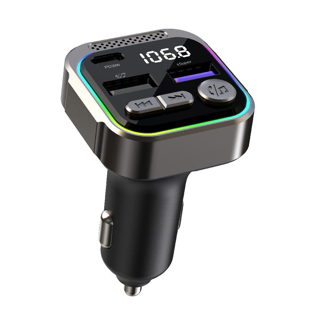 FM трансмитер Bluetooth C54, Алуминиев корпус | JAR Computers FM трансмитер Bluetooth C54, Алуминиев корпус