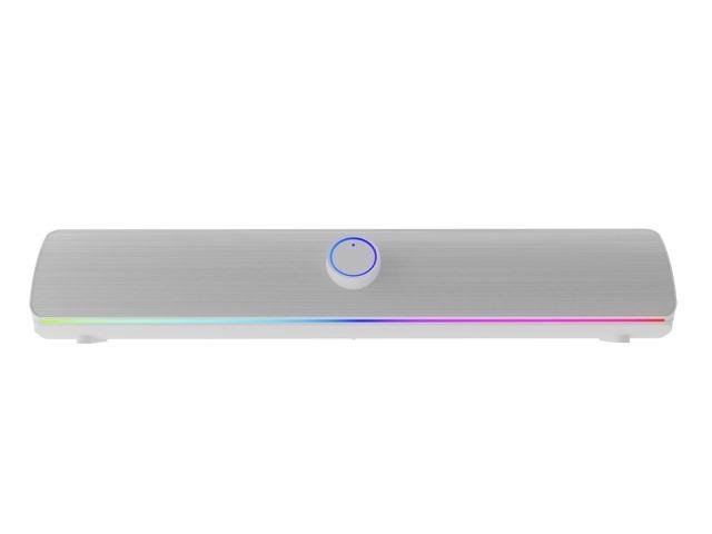 Genesis Soundbar Helium, 312BT, 2.0 Bluetooth, White