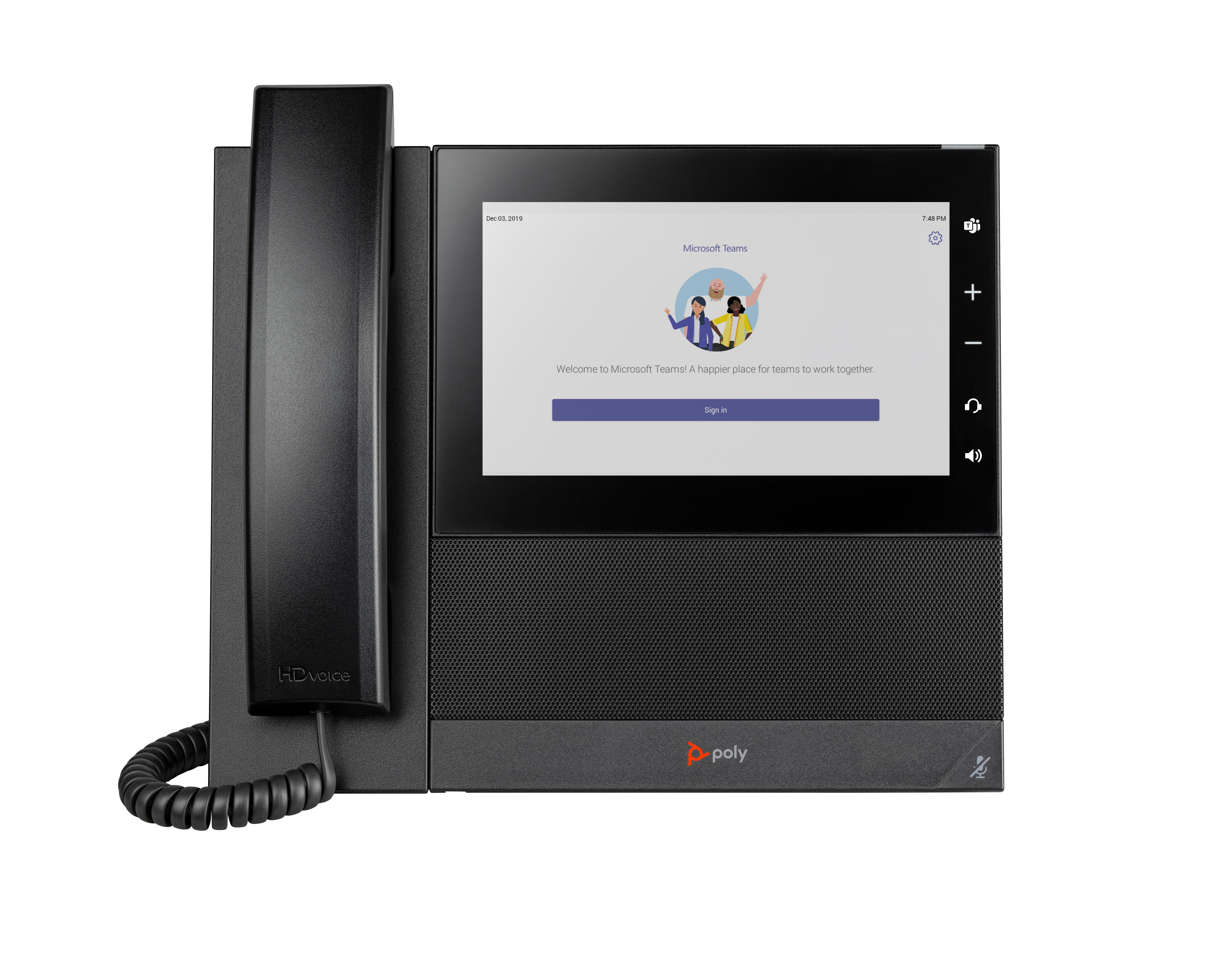 HP Poly Бизнес мултимедиен телефон Poly CCX 600 съвместим с Microsoft Teams и PoE | JAR Computers HP Poly Бизнес мултимедиен телефон Poly CCX 600 съвместим с Microsoft Teams и PoE