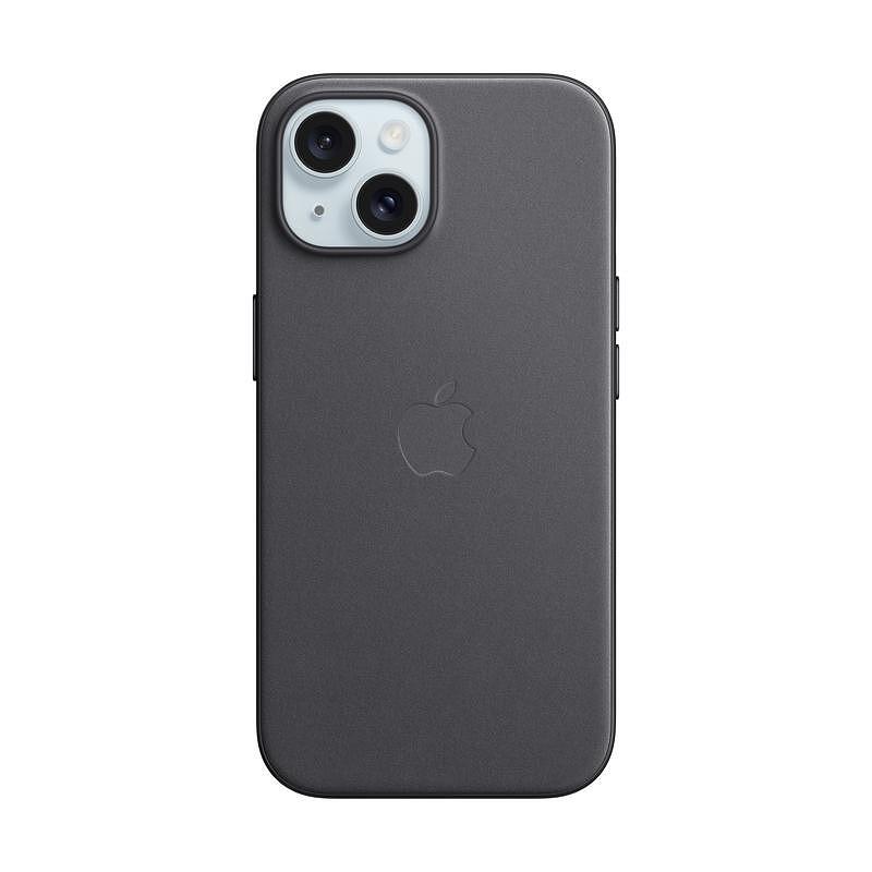Калъф Apple iPhone 15 FineWoven Black mt393