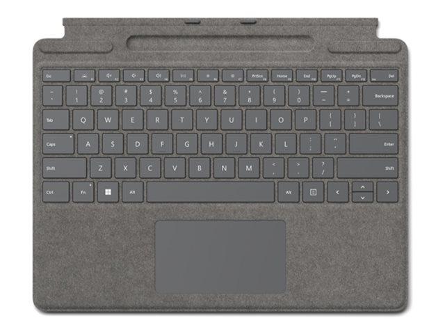 MICROSOFT Surface Pro 9/10 Typecover with Slim Pen COMM Platinum Eng Intl CEE EM