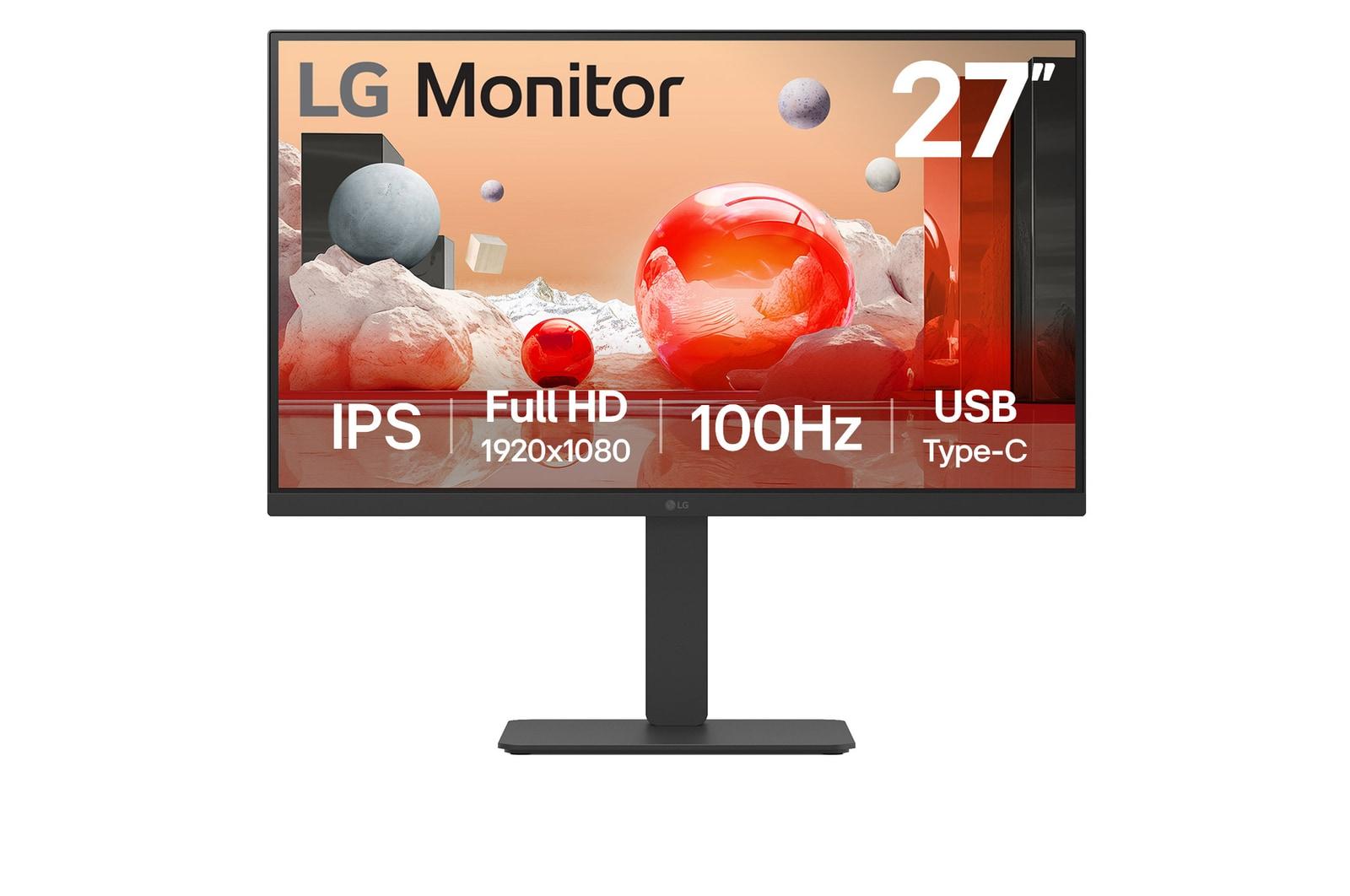 Монитор LG Monitor 27BA650-B.AEU / 27BA650-B.AEU Black - PN 27BA650-B.AEU | JAR Computers Монитор LG Monitor 27BA650-B.AEU / 27BA650-B.AEU Black - PN 27BA650-B.AEU