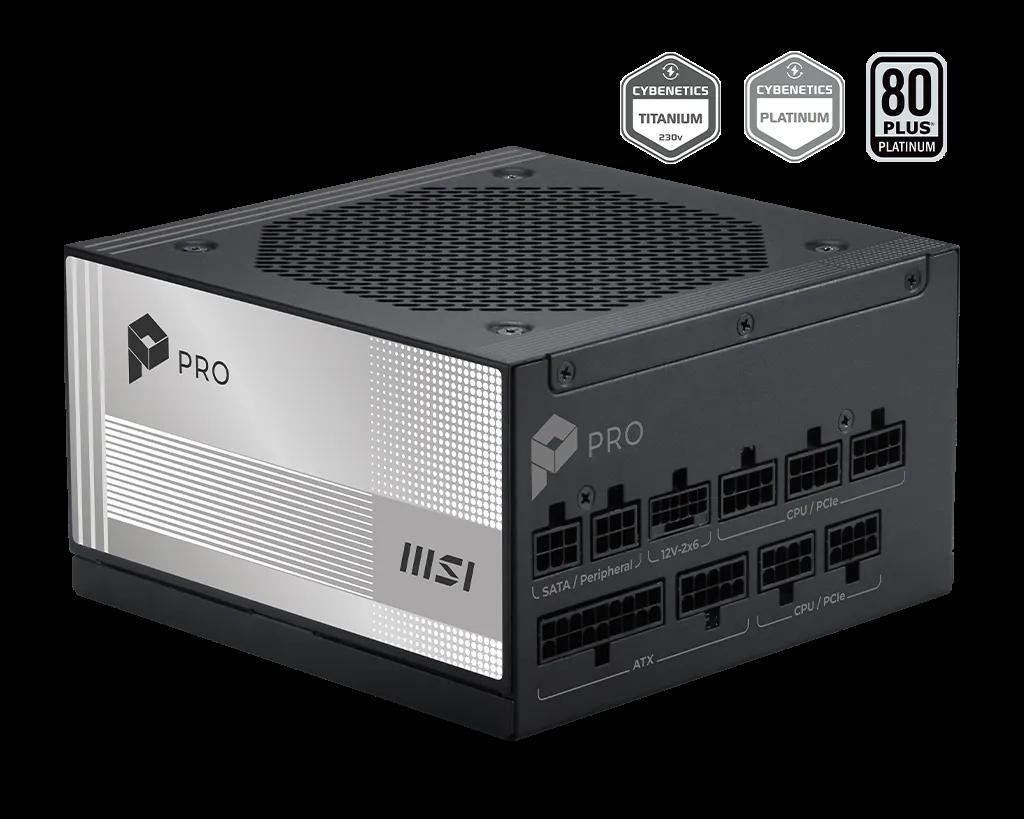 PSU MSI PRO A850PL PCIE5 | JAR Computers PSU MSI PRO A850PL PCIE5