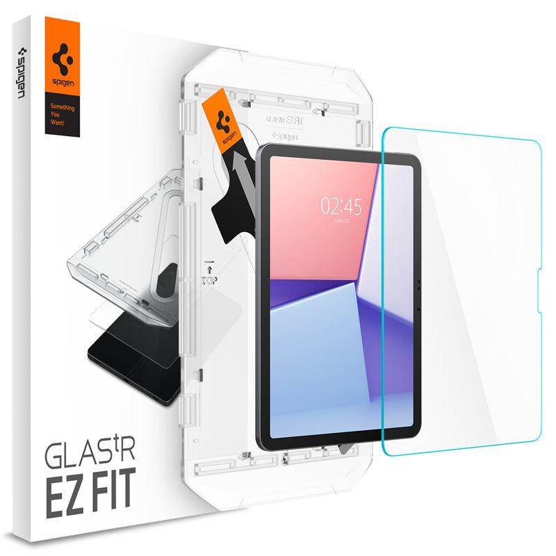 Spigen Tempered Glass GLAS.tR EZ Fit - висококачествено стъклено защитно покритие за дисплея на iPad Air 11 (2024) (прозрачно)