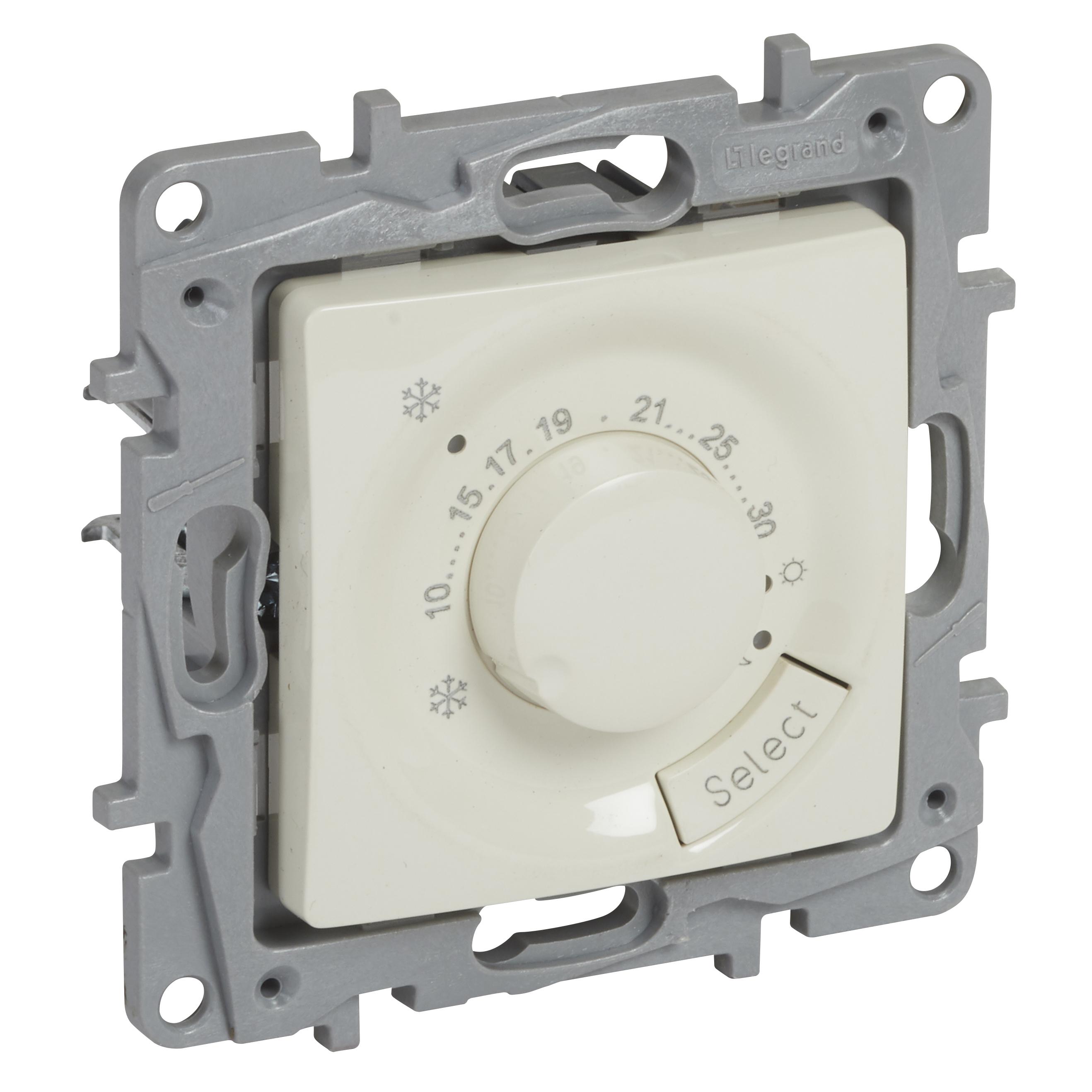 Термостат 7-30°C max. 8A 230VA Крем - Legrand Niloe 764687 | JAR Computers Термостат 7-30°C max. 8A 230VA Крем - Legrand Niloe 764687