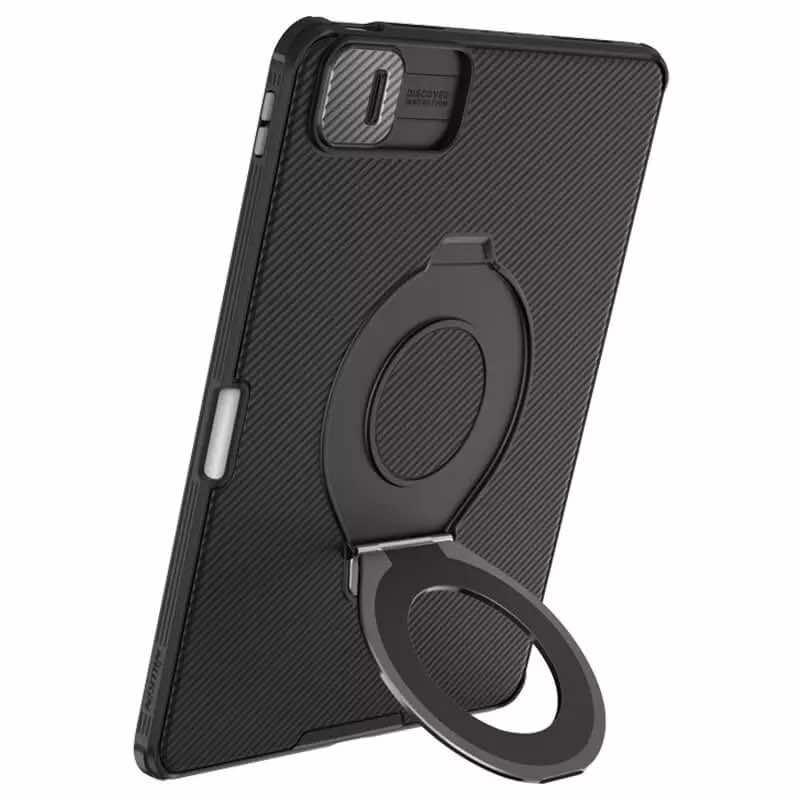 Удароустойчив хибриден кейс с поставка за iPad Pro 13 (2024) - Nillkin CamShield Pad Case (черен) | JAR Computers Удароустойчив хибриден кейс с поставка за iPad Pro 13 (2024) - Nillkin CamShield Pad Case (черен)