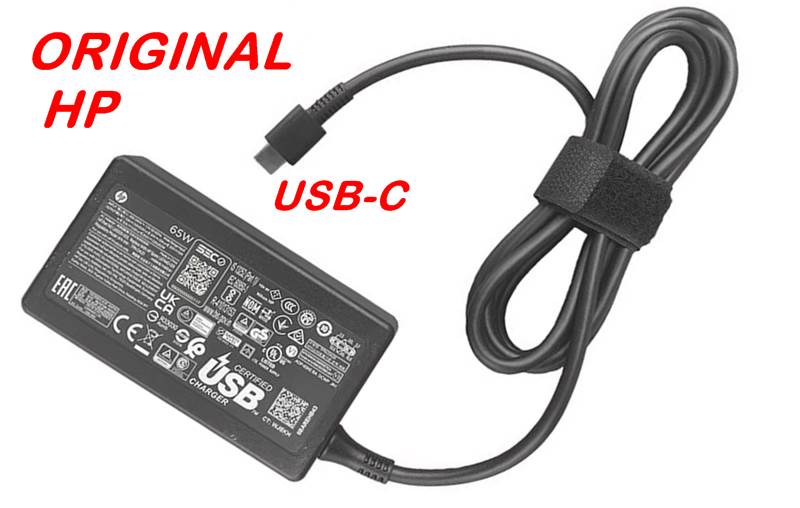 Адаптер за лаптоп ОРИГИНАЛЕН (Зарядно за лаптоп) HP 20V 3.25A, 15V 4.33A, 9V 3A, 5V 3A USB Type-C | JAR Computers Адаптер за лаптоп ОРИГИНАЛЕН (Зарядно за лаптоп) HP 20V 3.25A, 15V 4.33A, 9V 3A, 5V 3A USB Type-C