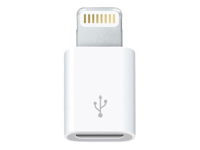 APPLE VMI Lightning to MicroUSB Adap iPhone 5, iPod touch 5. Gen iPod nano 7. Generation | JAR Computers APPLE VMI Lightning to MicroUSB Adap iPhone 5, iPod touch 5. Gen iPod nano 7. Generation