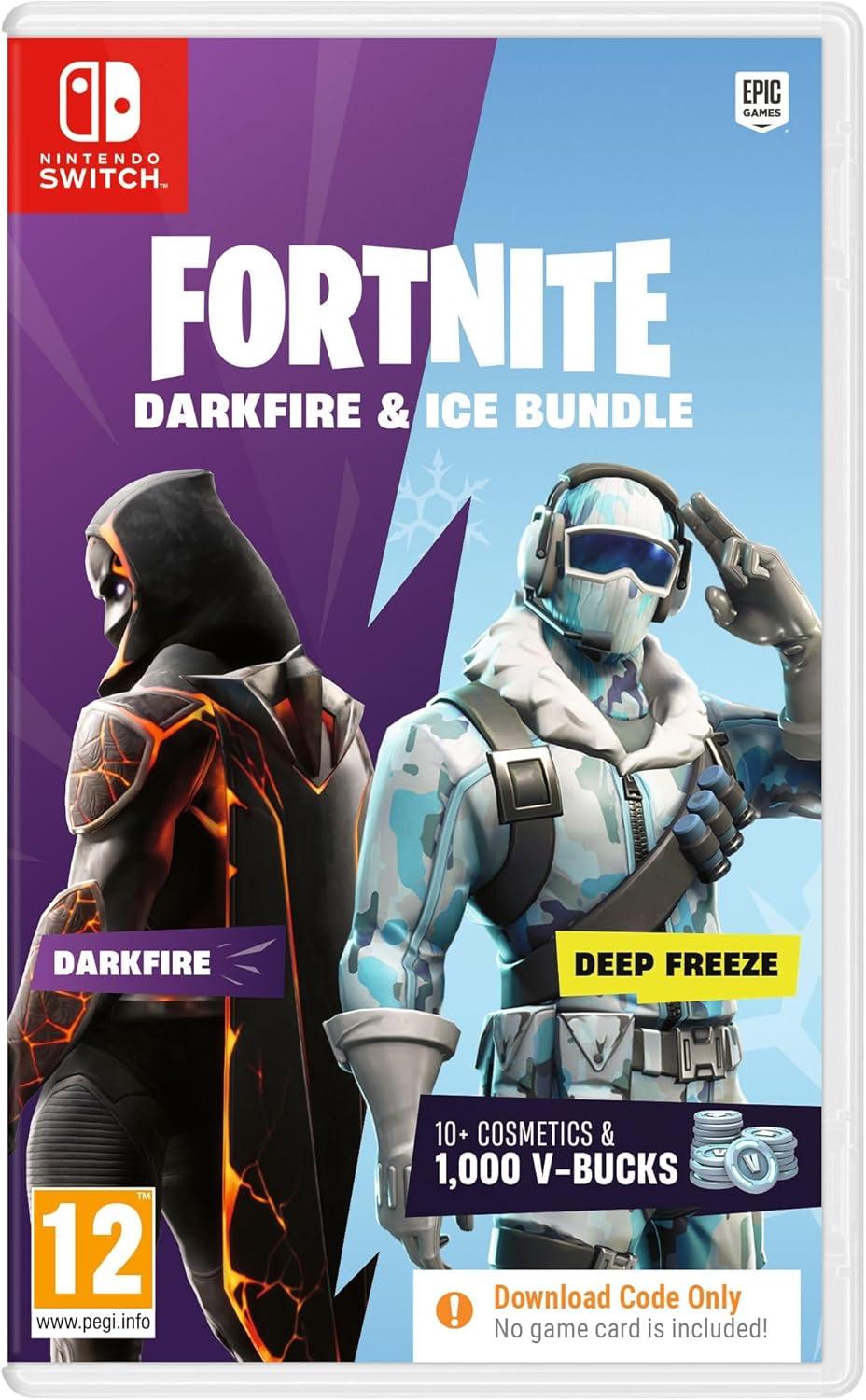 Fortnite Darkfire & Ice Bundle - Код в кутия (Nintendo Switch)