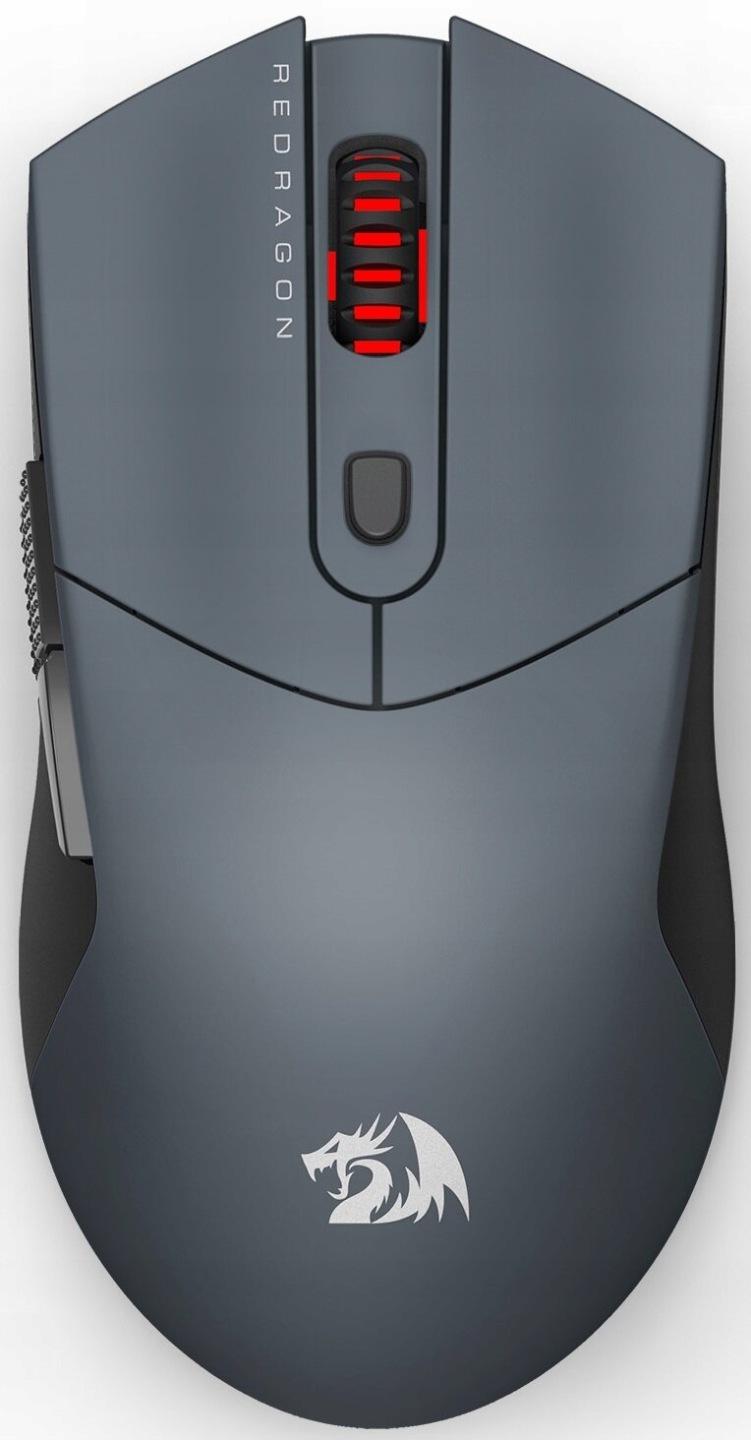 Гейминг мишка Redragon - ST4R PRO, оптична, безжична, сива/черна | JAR Computers Гейминг мишка Redragon - ST4R PRO, оптична, безжична, сива/черна