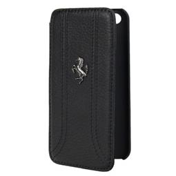 Кожен флип кейс тип портфейл за iPhone 5, iPhone 5S, iPhone SE - Ferrari FF Series Book-Flip-Case (черен) | JAR Computers Кожен флип кейс тип портфейл за iPhone 5, iPhone 5S, iPhone SE - Ferrari FF Series Book-Flip-Case (черен)