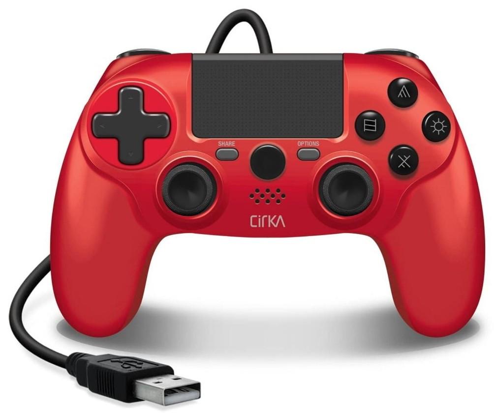 Контролер Cirka - NuForce, червен (PS4/PS3/PC) | JAR Computers Контролер Cirka - NuForce, червен (PS4/PS3/PC)