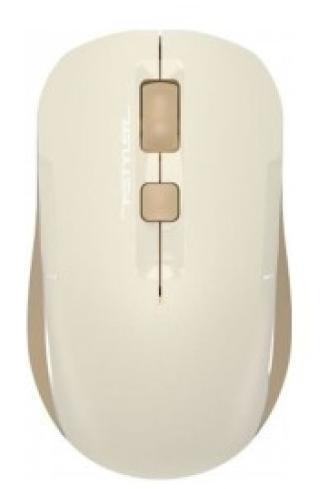 Мишка A4Tech - Fstyler FB26CS Air2 Cafe Latte, оптична, безжична, бежова