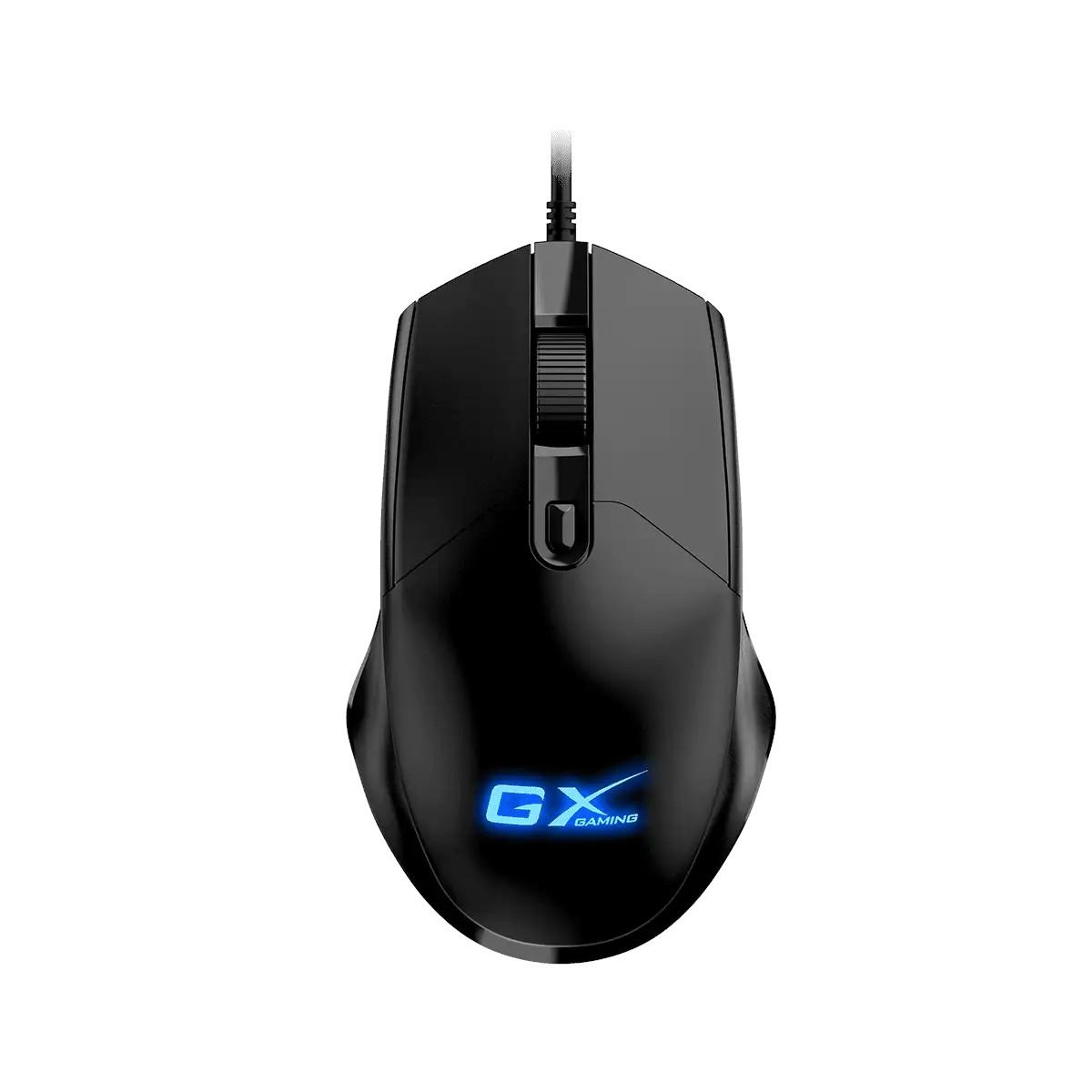 Мишка Genius Scorpion M300i, с кабел, USB Type-A, 4 бутона, черна