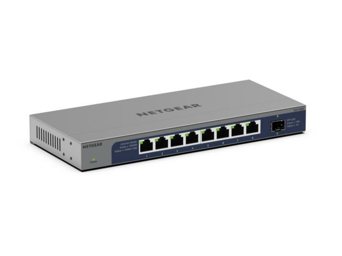 NETGEAR GS108X Unmanaged L2 Gigabit Ethernet (10/100/1000) Grey | JAR Computers NETGEAR GS108X Unmanaged L2 Gigabit Ethernet (10/100/1000) Grey
