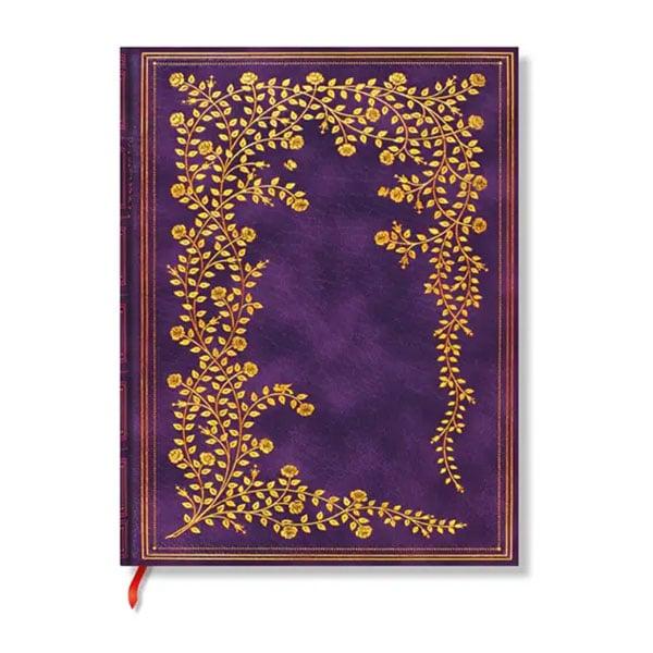 Paperblanks Тефтер New York Rose, Ultra, широки редове, мека корица, 88 листа