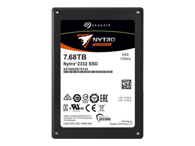 SEAGATE Nytro 2332 SSD 7.68TB SAS 2.5inch FIPS