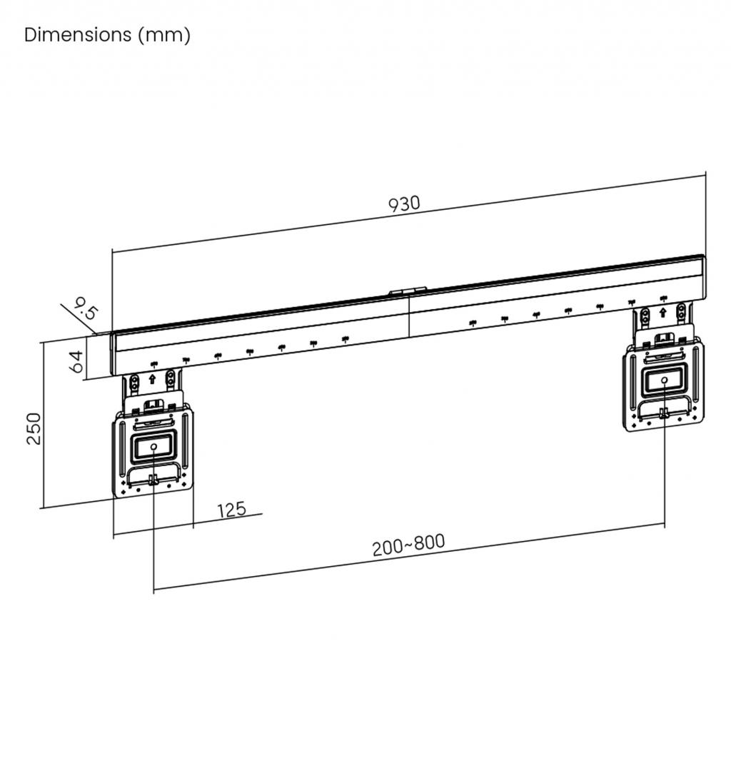 Стойка за телевизор Arielli ATB-1948 SLIM | JAR Computers Стойка за телевизор Arielli ATB-1948 SLIM