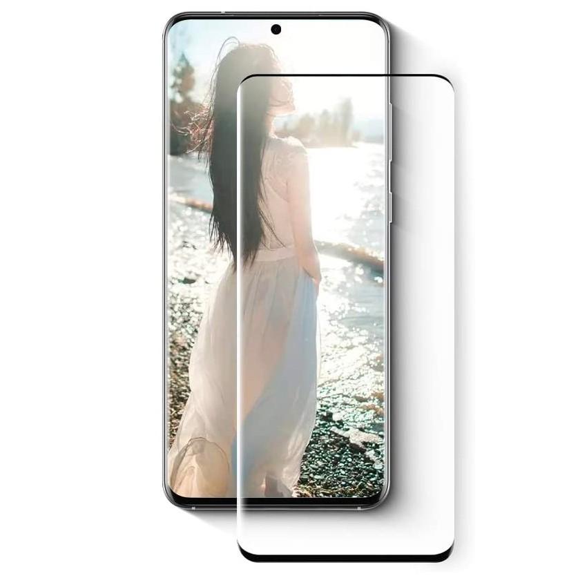 Стъклено защитно покритие за целия дисплей на Samsung Galaxy S21 Plus - Premium 2D Tempered Glass (черен) | JAR Computers Стъклено защитно покритие за целия дисплей на Samsung Galaxy S21 Plus - Premium 2D Tempered Glass (черен)