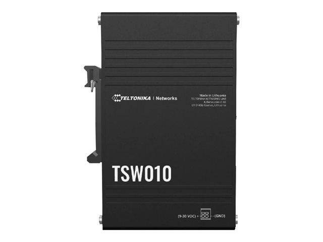 TELTONIKA NETWORKS TSW010 Gigabit switch with DIN rail | JAR Computers TELTONIKA NETWORKS TSW010 Gigabit switch with DIN rail