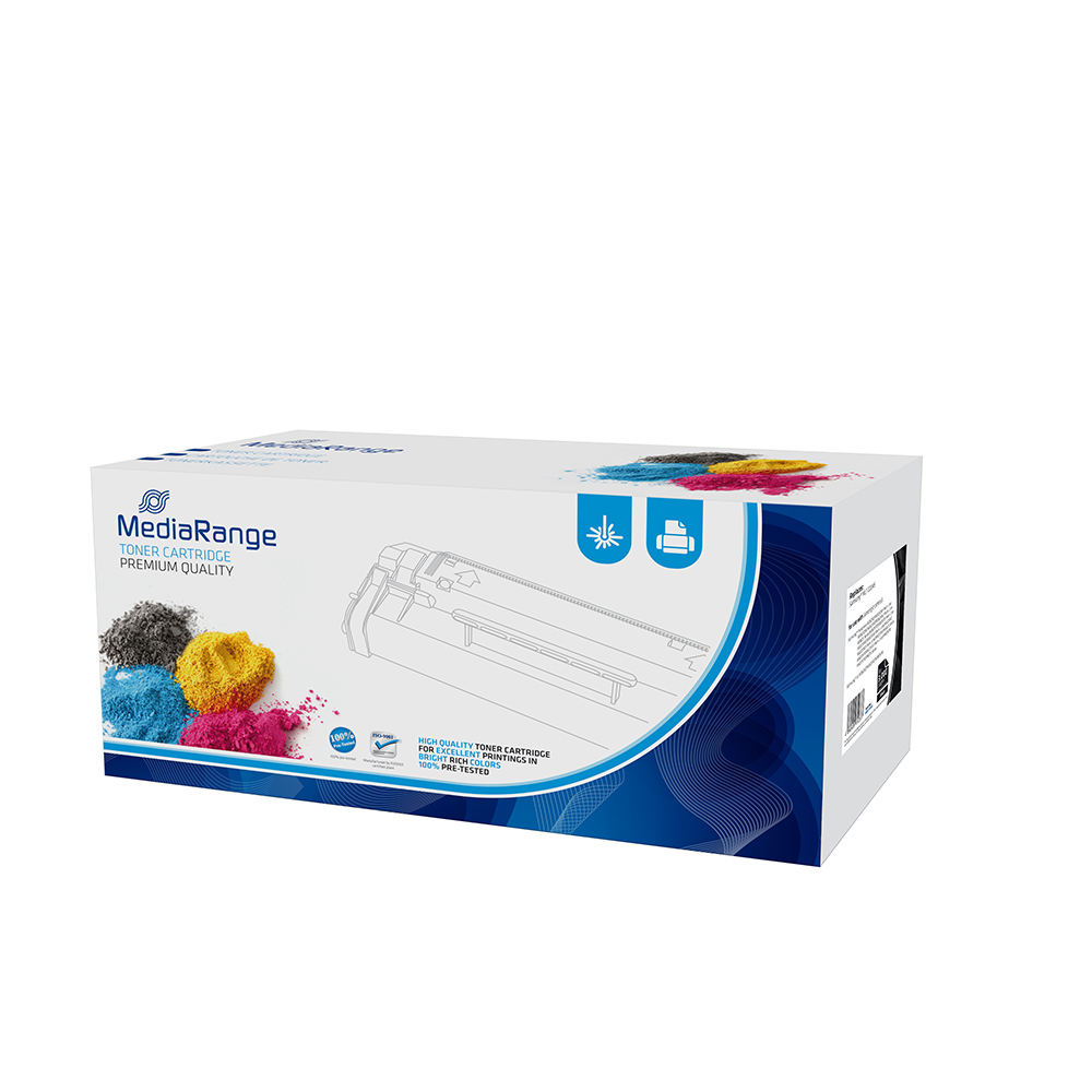 Toner MEDIARANGE Compatible for Printers Samsung (Black) (MLT-D204S) (MRST204S)