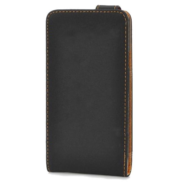 Вертикален кожен калъф с капак за Samsung Galaxy S5 SM-G900, Samsung Galaxy S5 Neo - Leather Flip Case (черен) | JAR Computers Вертикален кожен калъф с капак за Samsung Galaxy S5 SM-G900, Samsung Galaxy S5 Neo - Leather Flip Case (черен)