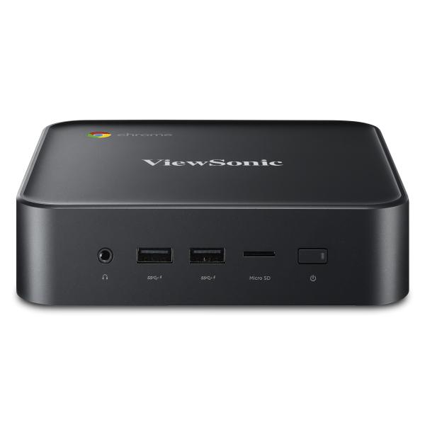 Viewsonic NMP760 компютър/работна станция Intel® Celeron® 5205U 8 GB DDR4-SDRAM 64 GB eMMC ChromeOS Mini PC Мини РС Черен | JAR Computers Viewsonic NMP760 компютър/работна станция Intel® Celeron® 5205U 8 GB DDR4-SDRAM 64 GB eMMC ChromeOS Mini PC Мини РС Черен