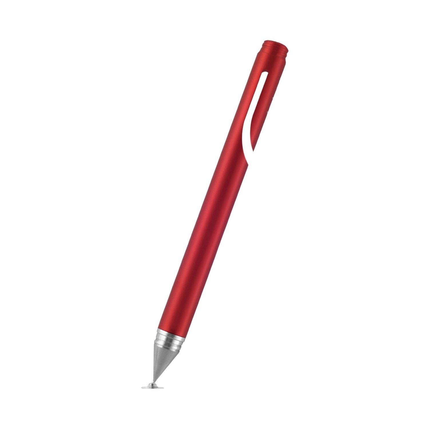 Алуминиева професионална писалка за таблети - Adonit JOT Mini Stylus (червен) | JAR Computers Алуминиева професионална писалка за таблети - Adonit JOT Mini Stylus (червен)