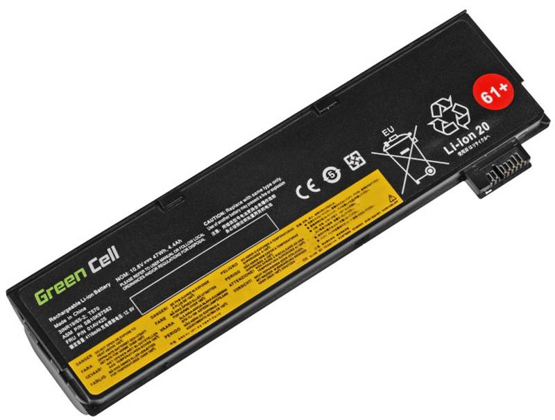 Батерия за лаптоп Lenovo ThinkPad T470 T570 61+ 6кл - Заместител / Replacement