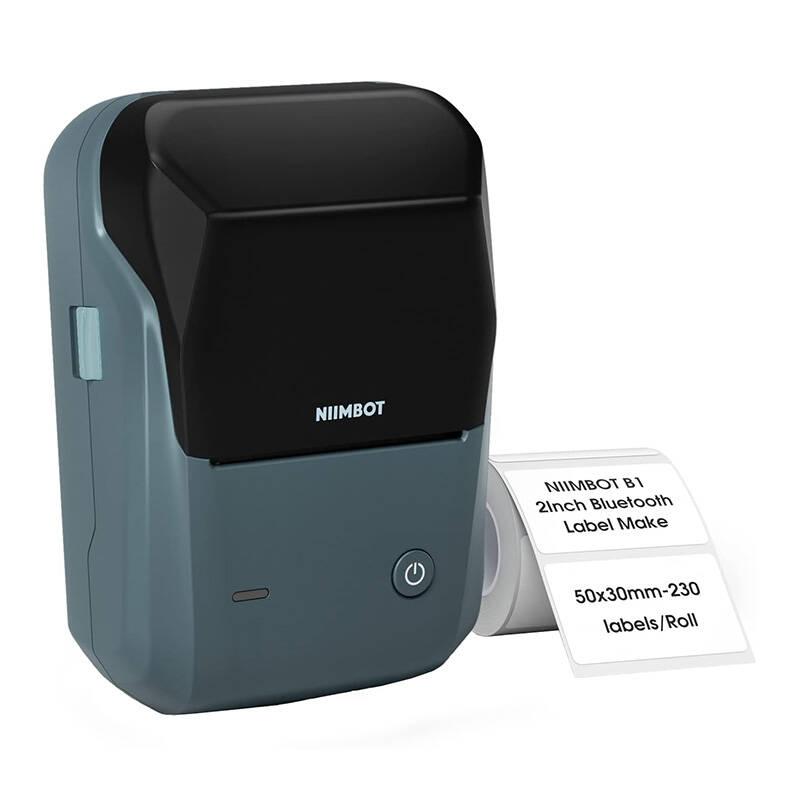 Безжичен термопринтер за етикети - Niimbot B1 Wireless Label Printer (син) | JAR Computers Безжичен термопринтер за етикети - Niimbot B1 Wireless Label Printer (син)