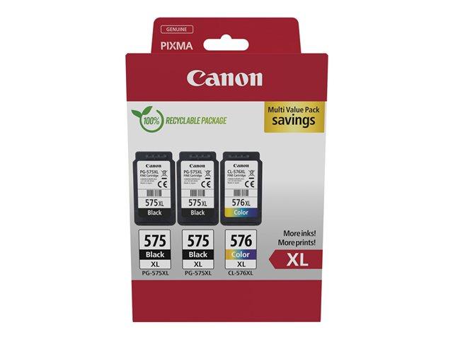 CANON PG-575XLx2/CL-576XL Ink Cartridge MULTI | JAR Computers CANON PG-575XLx2/CL-576XL Ink Cartridge MULTI