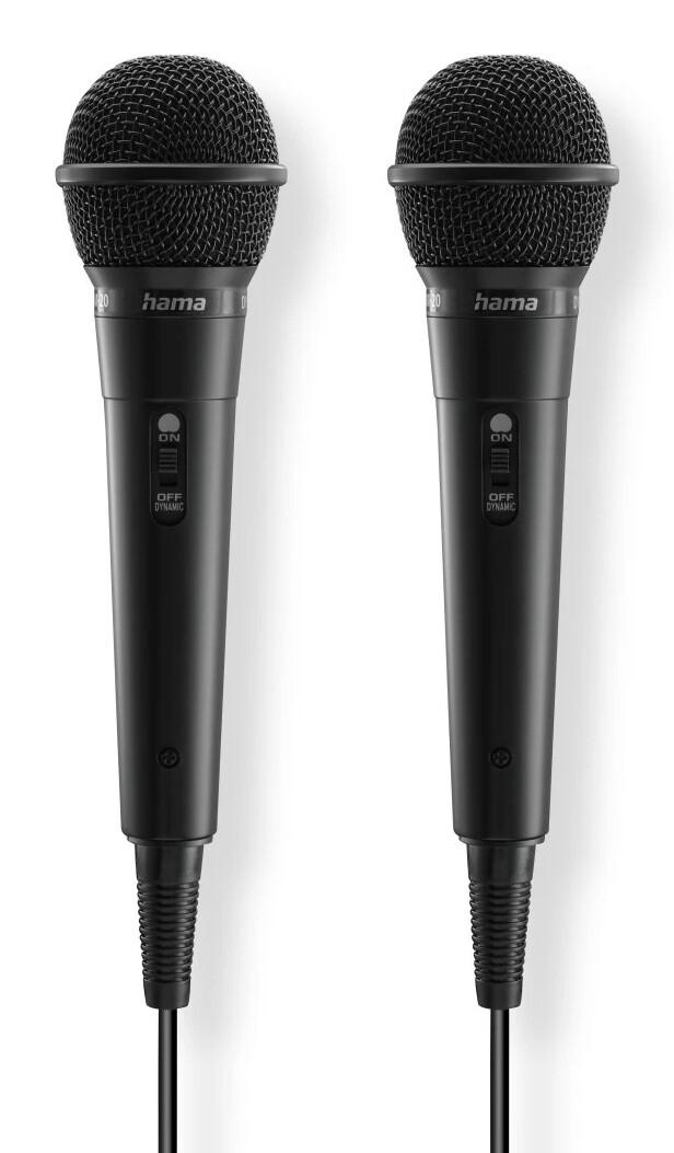 Hama Karaoke Черен Микрофон за караоке