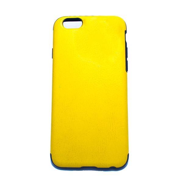 Кожен кейс за iPhone 6, iPhone 6S - Drobak Rubber TPU Case (черен-жълт) | JAR Computers Кожен кейс за iPhone 6, iPhone 6S - Drobak Rubber TPU Case (черен-жълт)