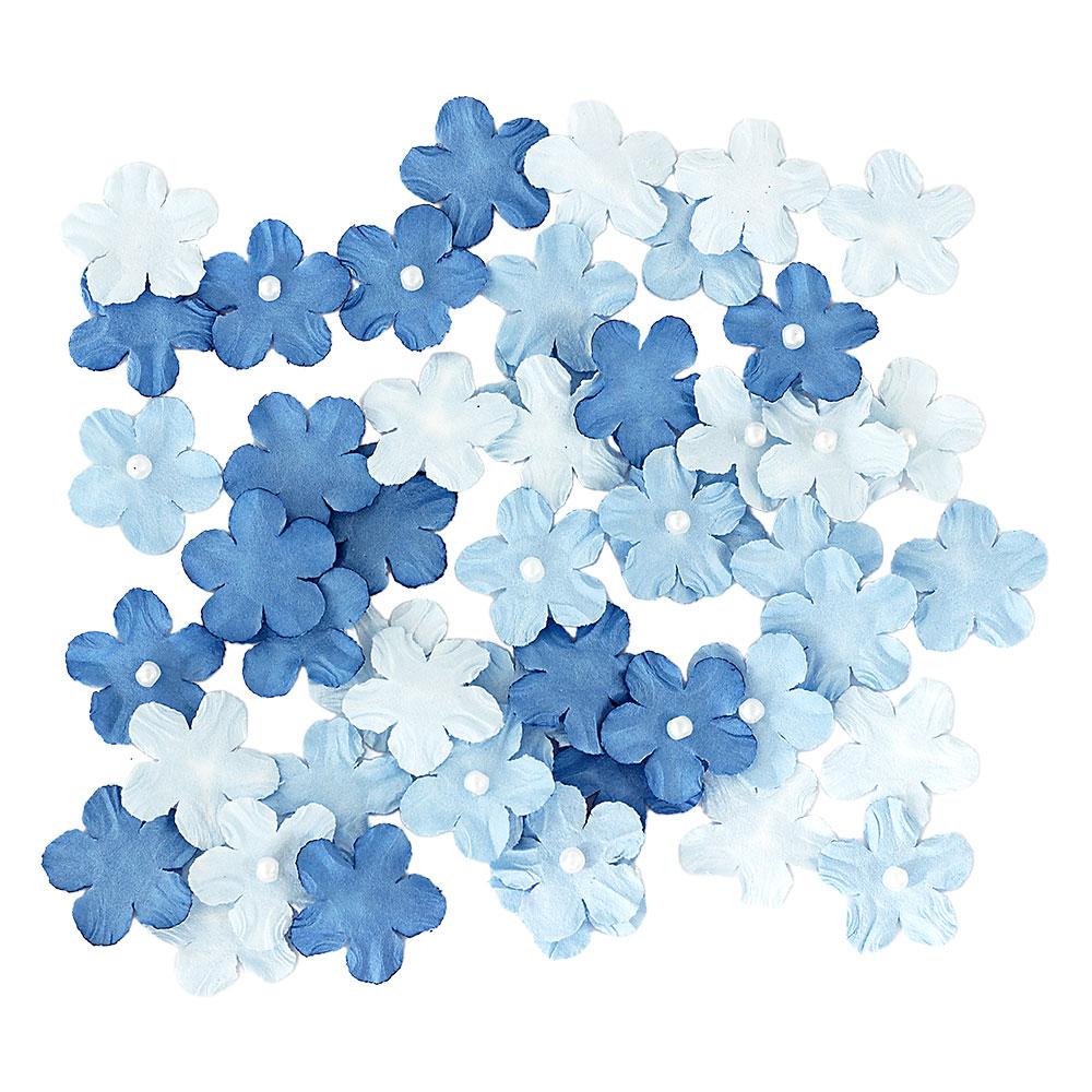 Крафт цветя Незабравки син микс 50бр | JAR Computers Крафт цветя Незабравки син микс 50бр