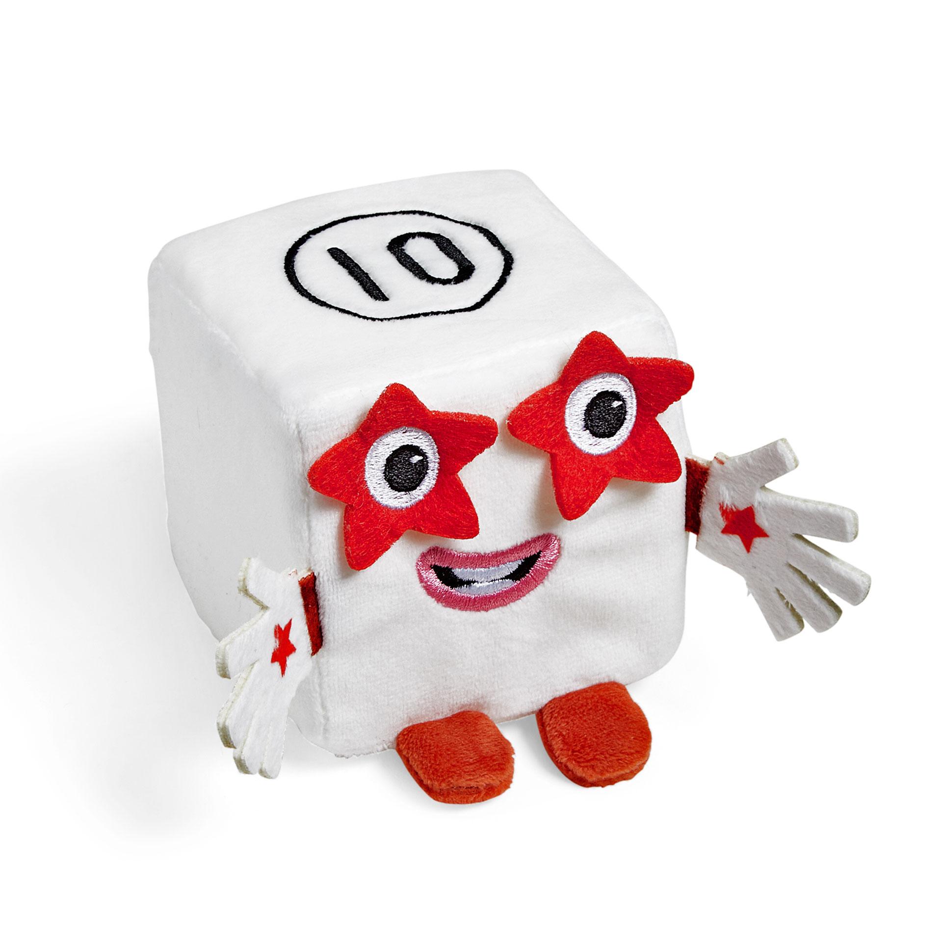 Learning Resources Плюшена играчка Numberblocks Blocklets, цифра 10 | JAR Computers Learning Resources Плюшена играчка Numberblocks Blocklets, цифра 10