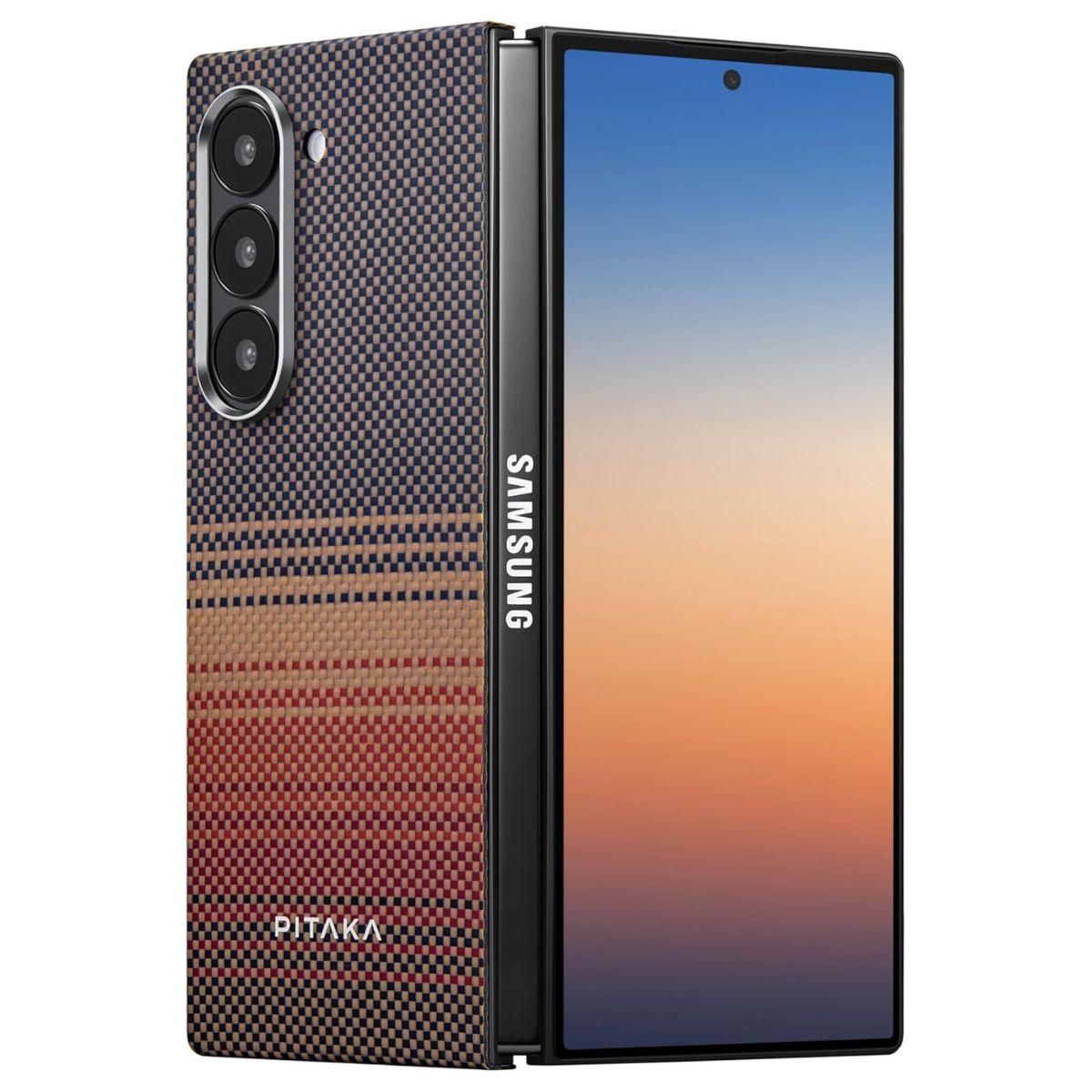 PITAKA Калъф Samsung Z Fold 7, Ultra-Slim MagSafe, sunset - FSFold7 | JAR Computers PITAKA Калъф Samsung Z Fold 7, Ultra-Slim MagSafe, sunset - FSFold7