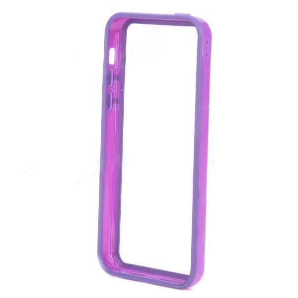 Силиконов бъмпер за iPhone 5C - TPU Bumper Frame (лилав) | JAR Computers Силиконов бъмпер за iPhone 5C - TPU Bumper Frame (лилав)