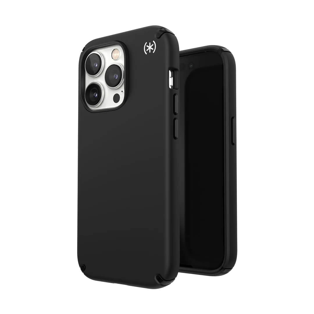 Speck Presidio 2 Pro Case - удароустойчив хибриден кейс за iPhone 14 Pro (черен)