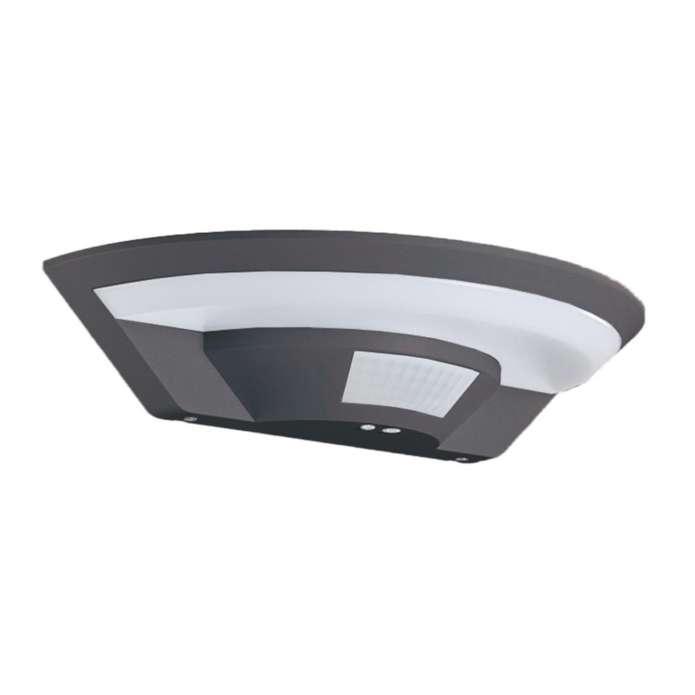 ST57B LED ОСВЕТИТЕЛ С PIR СЕНЗОР 120° 15W 4000K ЧЕРЕН | JAR Computers ST57B LED ОСВЕТИТЕЛ С PIR СЕНЗОР 120° 15W 4000K ЧЕРЕН