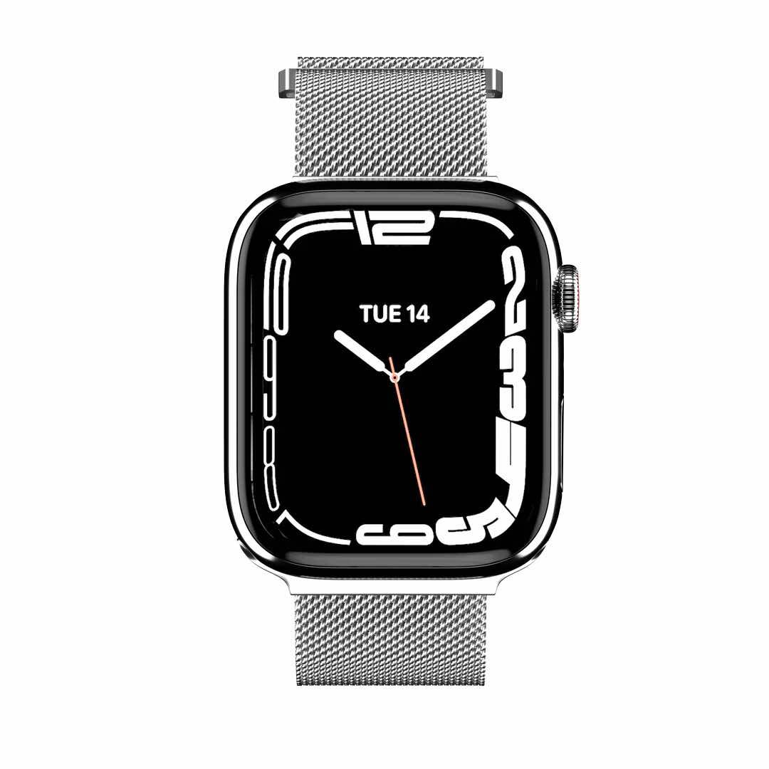 Стоманена, неръждаема каишка за Apple Watch 42мм, 44мм, 45мм, Ultra, Ultra 2 49мм - SwitchEasy Mesh Stainless Steel Watch Loop Band (сребрист) | JAR Computers Стоманена, неръждаема каишка за Apple Watch 42мм, 44мм, 45мм, Ultra, Ultra 2 49мм - SwitchEasy Mesh Stainless Steel Watch Loop Band (сребрист)