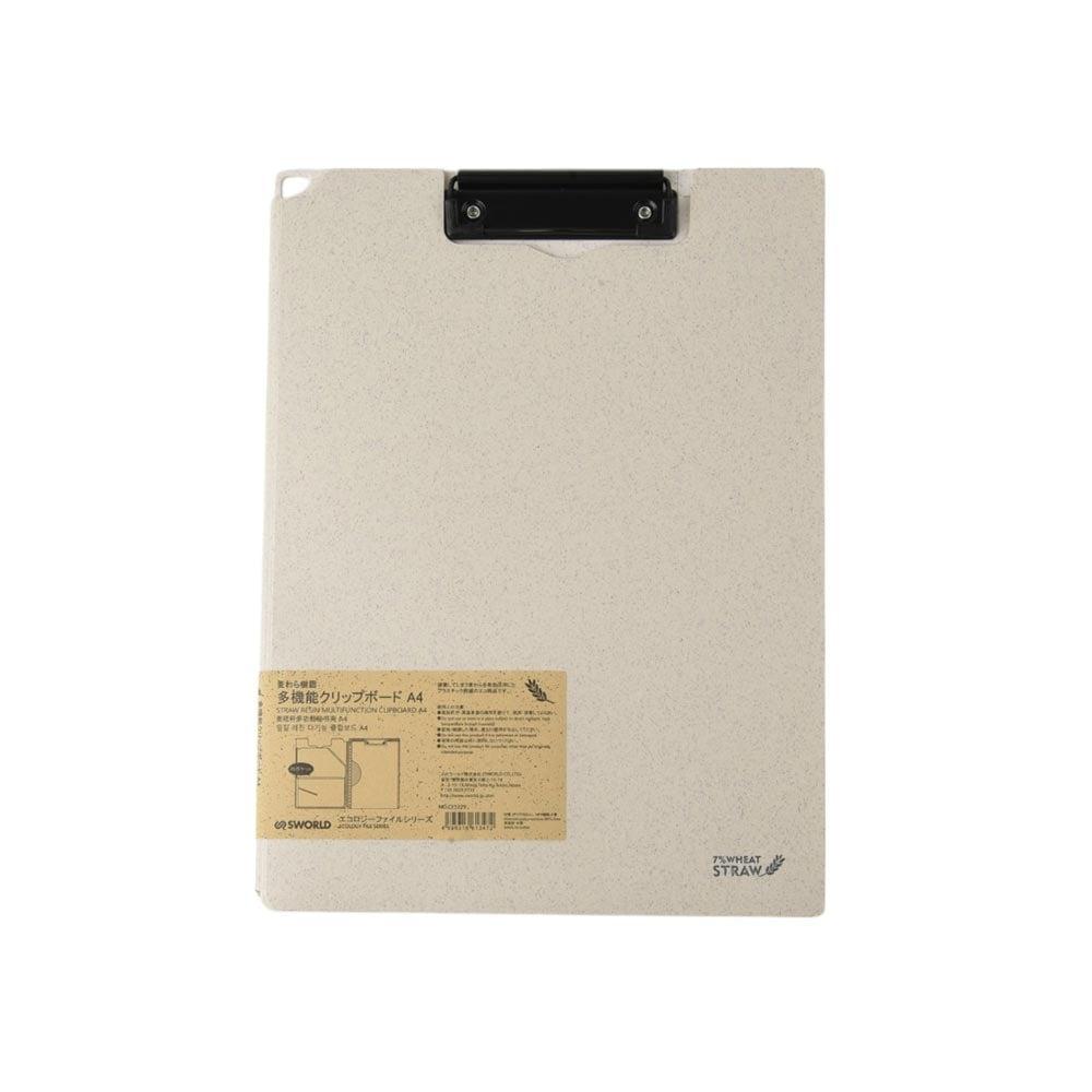Sworld Клипборд Wheat Straw, с капак, бял | JAR Computers Sworld Клипборд Wheat Straw, с капак, бял