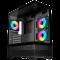 TrendSonic Chassis V-GAMING DARK REAPER VG-DR3F USB3.0 USB2.0 Type C without PSU Black | JAR Computers TrendSonic Chassis V-GAMING DARK REAPER VG-DR3F USB3.0 USB2.0 Type C without PSU Black