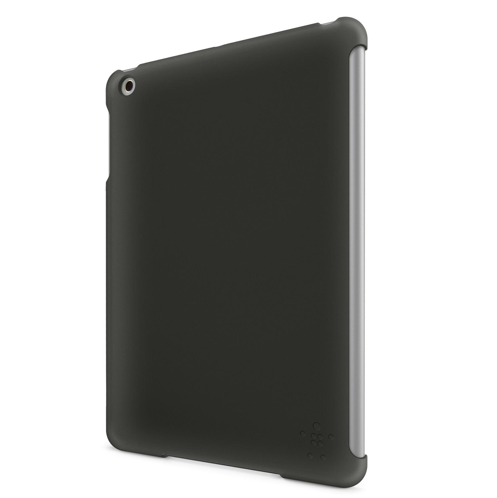 Твърд кейс за iPad Air, iPad 5 (2017) (съвместим с Apple Smart cover) - черен - Belkin Shield Sheer Matte | JAR Computers Твърд кейс за iPad Air, iPad 5 (2017) (съвместим с Apple Smart cover) - черен - Belkin Shield Sheer Matte